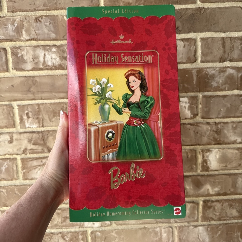 1998 HOLIDAY SENSATION BARBIE Hallmark Special Edition Doll #19792 Mattel - NEW